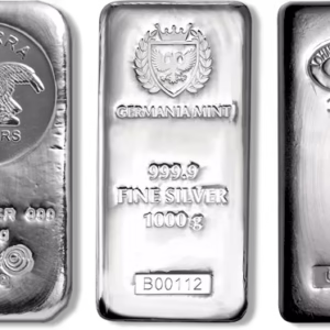 1 Kilo Silver Bar (Types and Conditions Vary)