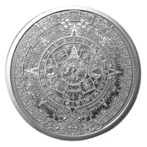 1 oz American Aztec Calendar Silver Round Coin (BU, Types Vary)