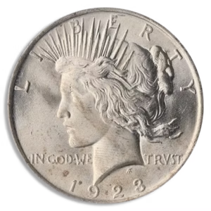 $1 Peace Dollar BU (Dates Vary)
